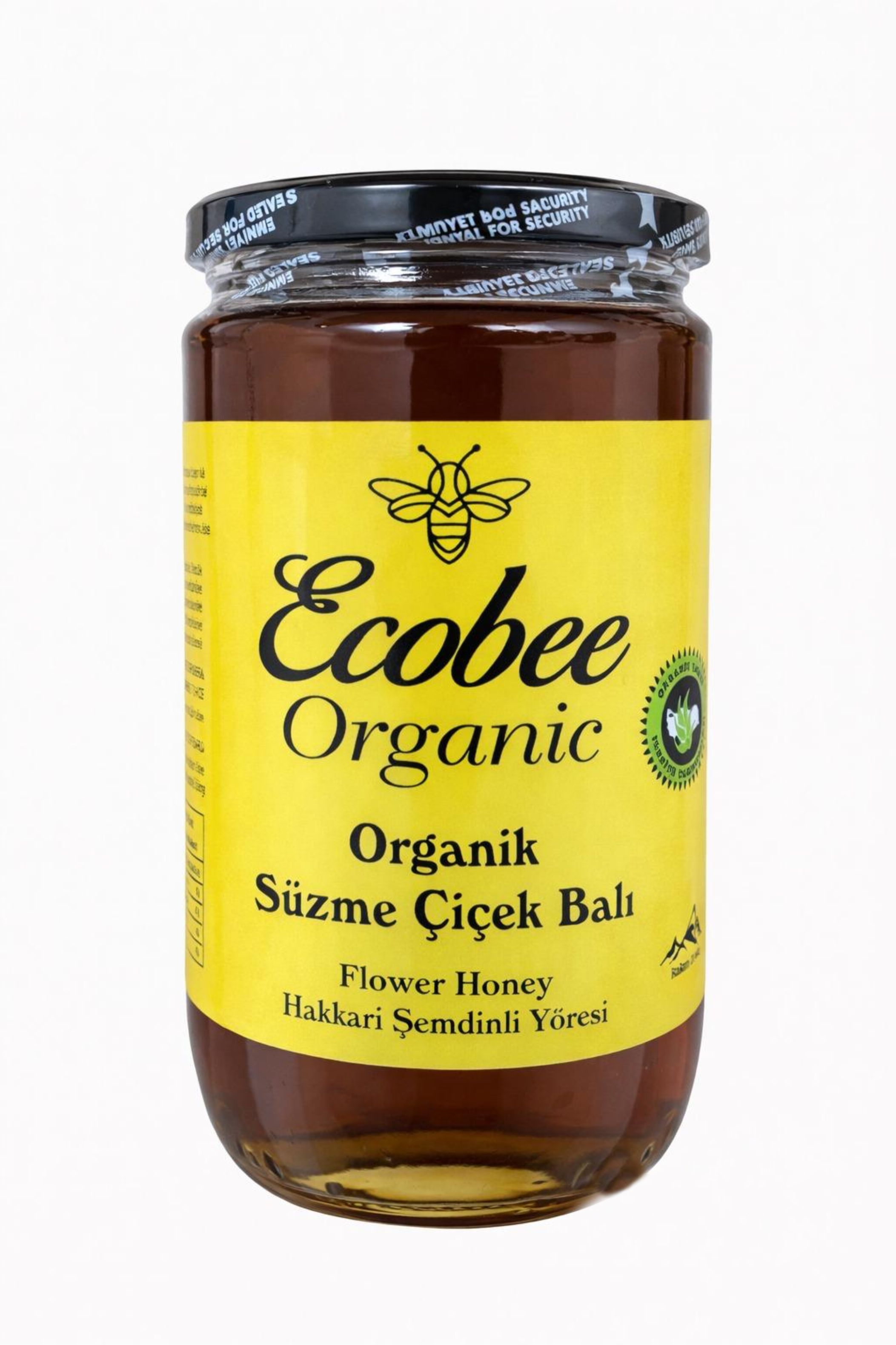Organik Süzme Çiçek Balı 460GR