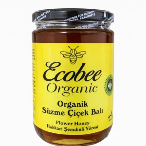 Organik Süzme Çiçek Balı 850GR