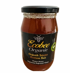 Organik Süzme Kestane Balı 460GR